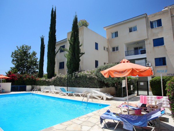 Pafia Sea View 2 Bedroom Penthouse With Large Veranda